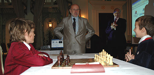 Left to right: Edmund Harding, Stewart Reuben, Peter Andreev